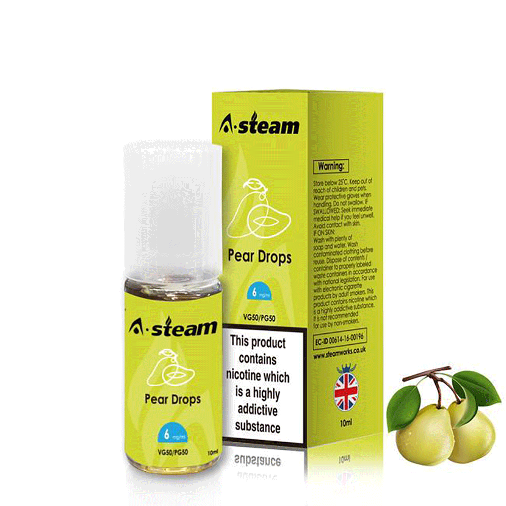 Pear Drops E Liquid By A Steam