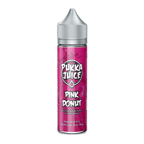 Pink Donut 50ml Shortfill E Liquid By Pukka Juice