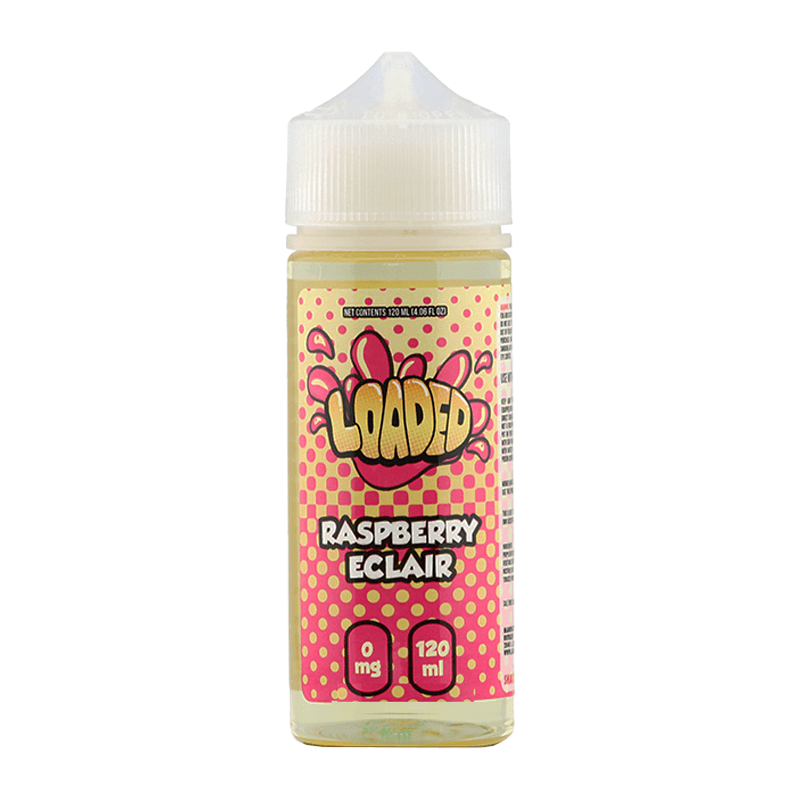 Raspberry Eclair 100ml Shortfill E-Liquid By Loaded