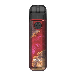 Smok Novo 4 Mini Pod Vape Kit - Red Stabilizing Wood