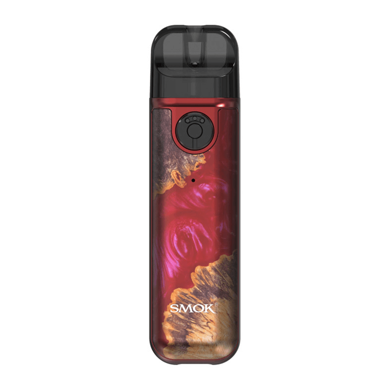 Smok Novo 4 Mini Pod Vape Kit - Red Stabilizing Wood
