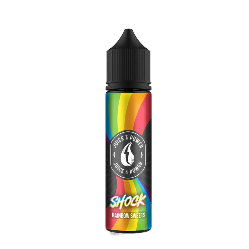 Shock rainbow sweets Shortfill by Juice 'N' Power