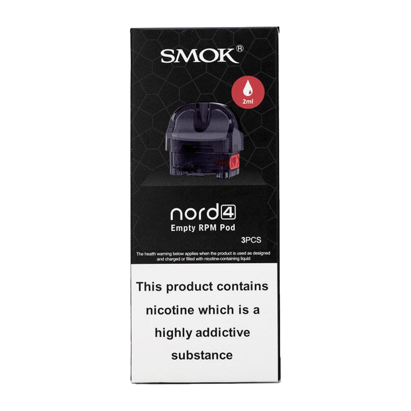 Smok Nord 4 Replacement Pods - Pack Of 3