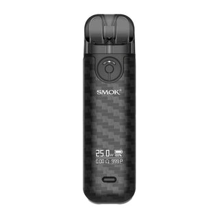 Smok Novo 4 Pod Vape Kit - Free E-Liquid - Black Carbon Fiber