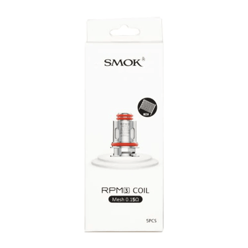 Smok RPM 3 Meshed Replacement Coils - Pack Of 5