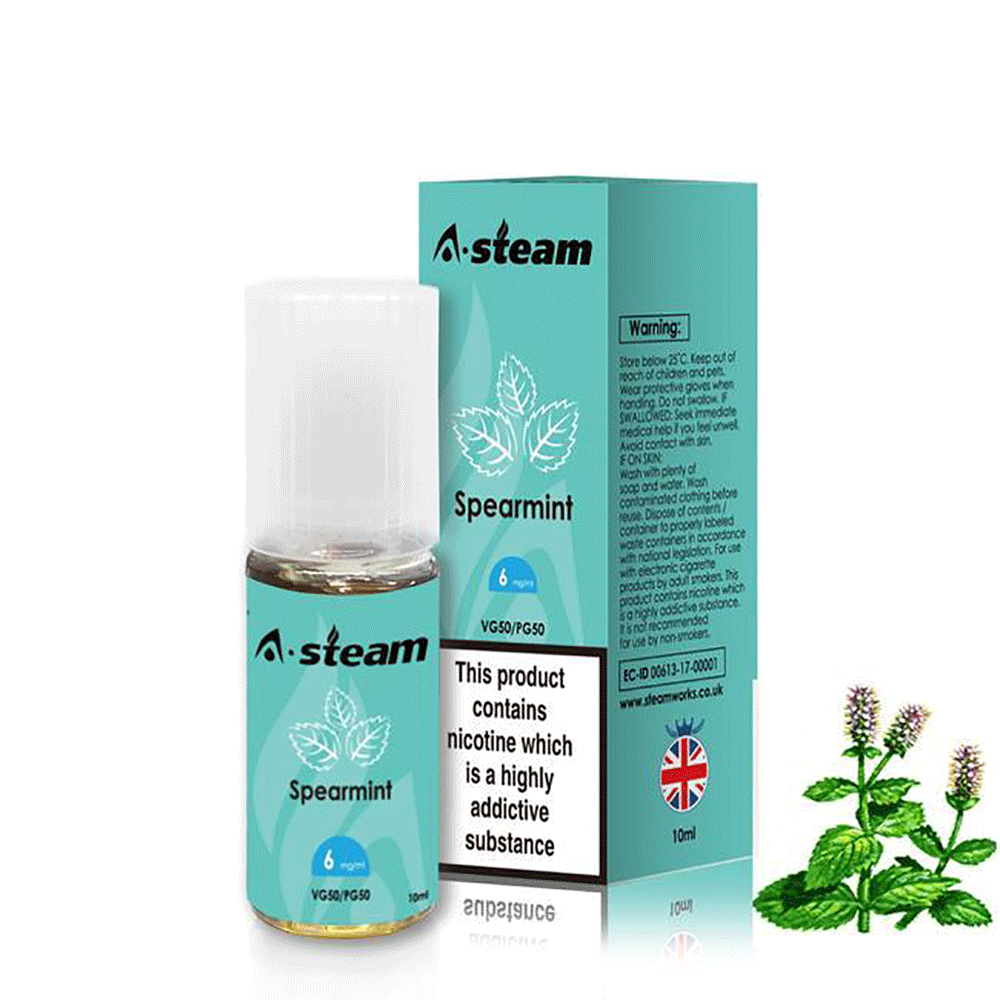 Spearmint E Liquid By A Steam