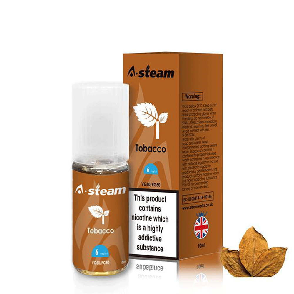 Tobacco E Liquid By A Steam