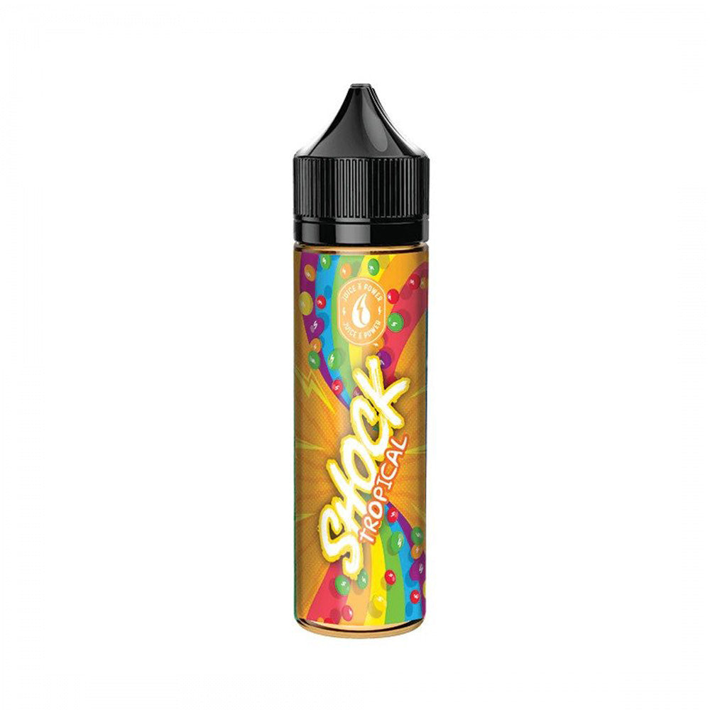 Shock Tropical 50ml Shortfill E liquid by Juice 'N' Power