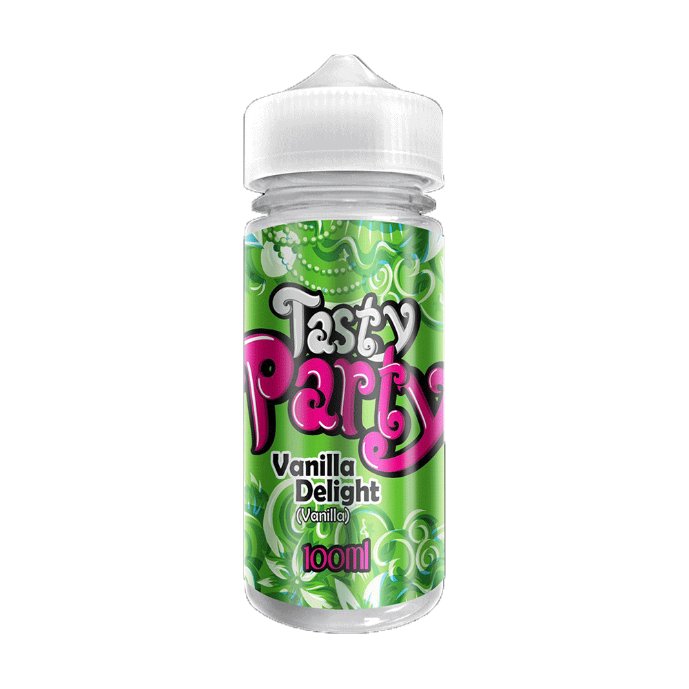 Vanilla Delight 100ml Shortfill E-Liquid By Tasty Party