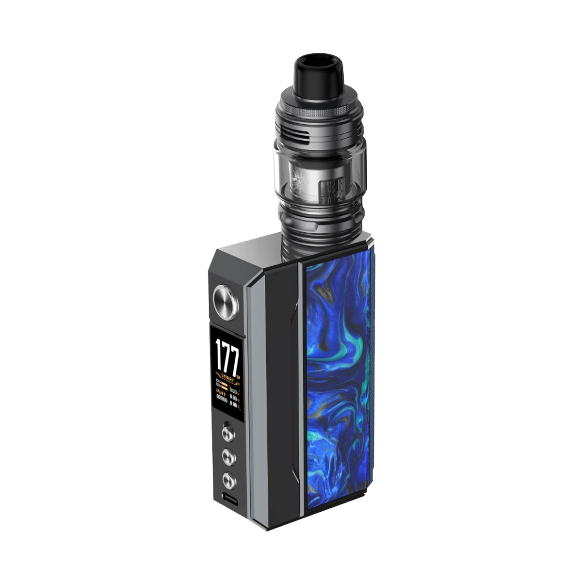 VooPoo Drag 4 Vape Kit Gunmetal Ocean Blue