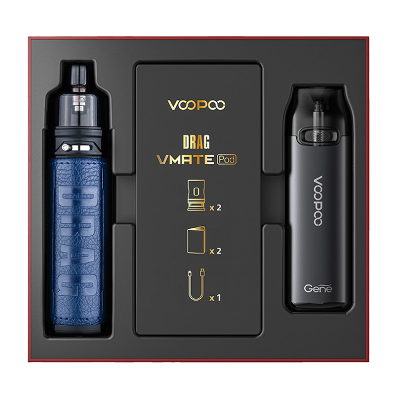 VooPoo Drag X & VMATE Pod Kit Bundle