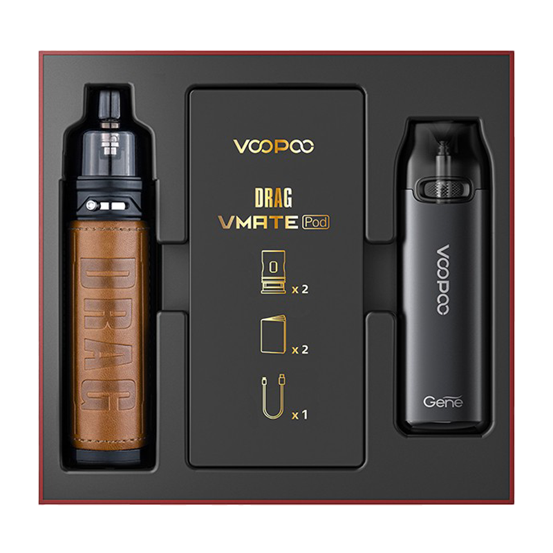 VooPoo Drag X & VMATE Pod Kit Bundle